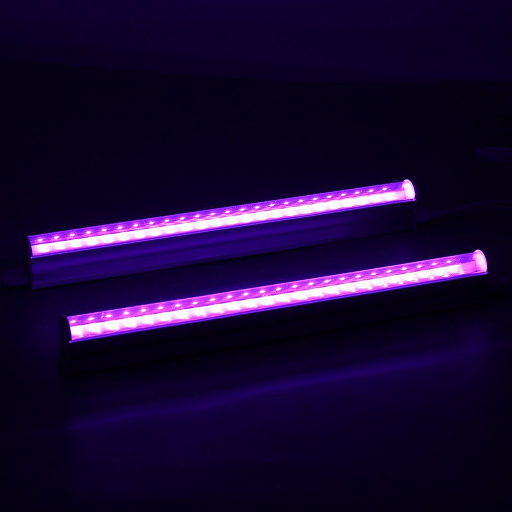 2 개 Led 성장 빛 T5 튜브 LED 식물 램프 전체 스펙트럼 LED 성장 빛 실내 램프 식물 0.3 미터